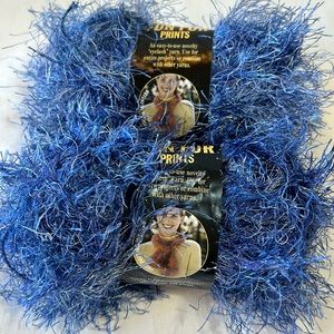 New Lion Brand Fun Fur Eyelash Yarn 2 Skeins